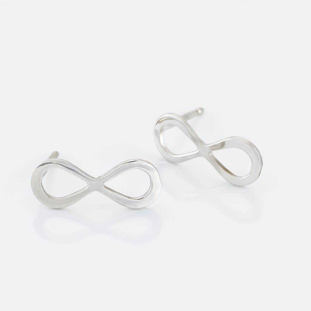 Boucles D'oreilles Pendantes Filomene Argent Blanc