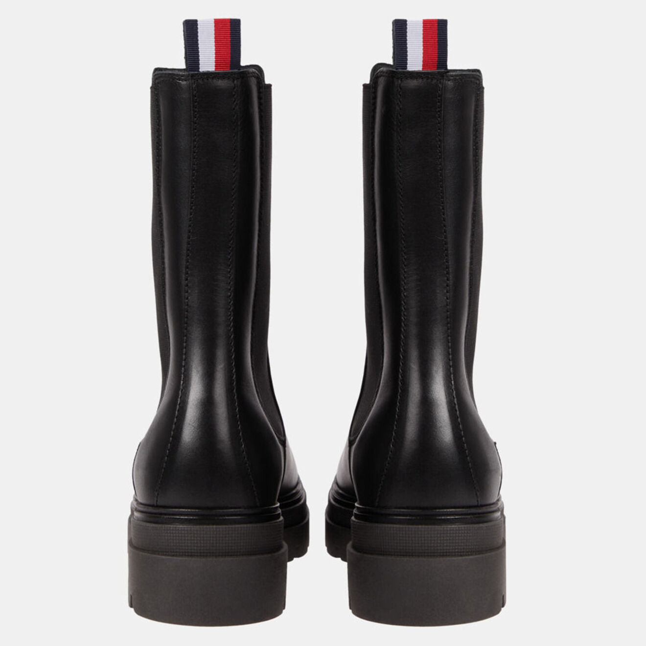 Tommy Hilfiger Chelsea boots en Cuir noires