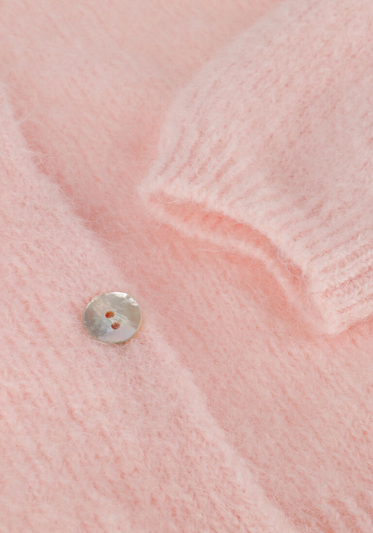 BY-BAR roze by-bar vest cleo cardigan