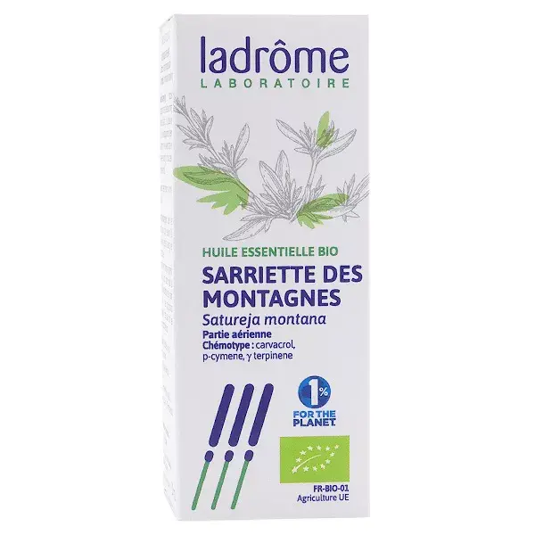 Óleo Essencial de Segurelha da Montanha Orgânica Ladrôme 10ml