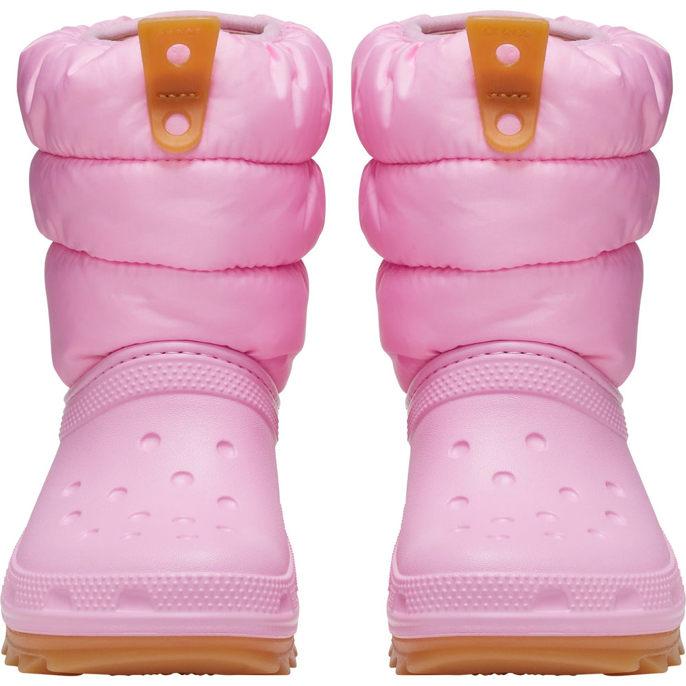 Køb Crocs Pink Tweed/Gum Classic Neo Puff Støvle