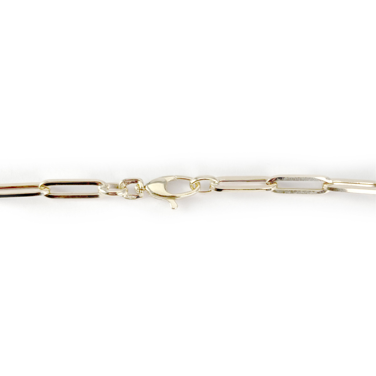 Collier d'occasion 2 ors 375 maille cheval 55 cm