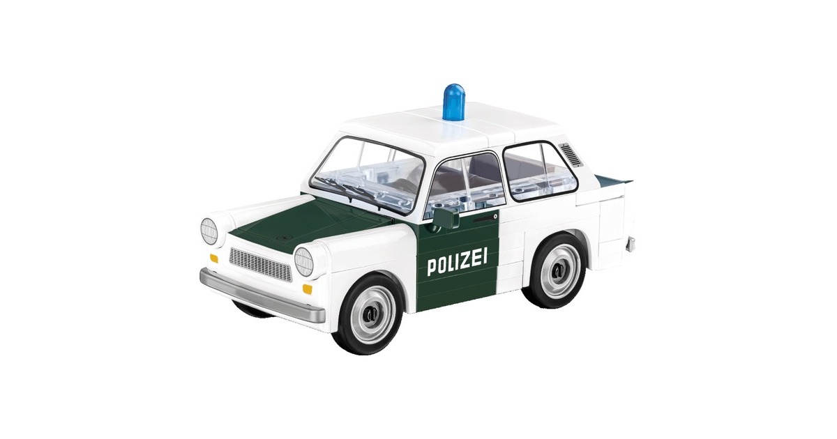 COBIYoungtimer Collection - Trabant 601 Polizei Constructiespeelgoed  (Schaal 1:35)