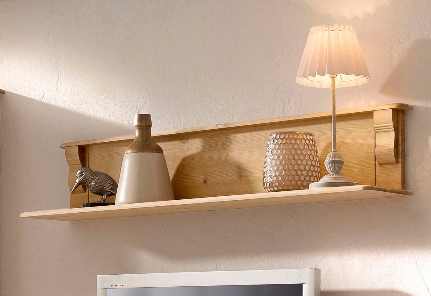 Home affaire Wandregal »Adele« Breite 120 cm, aus massiver Kiefer, FSC®