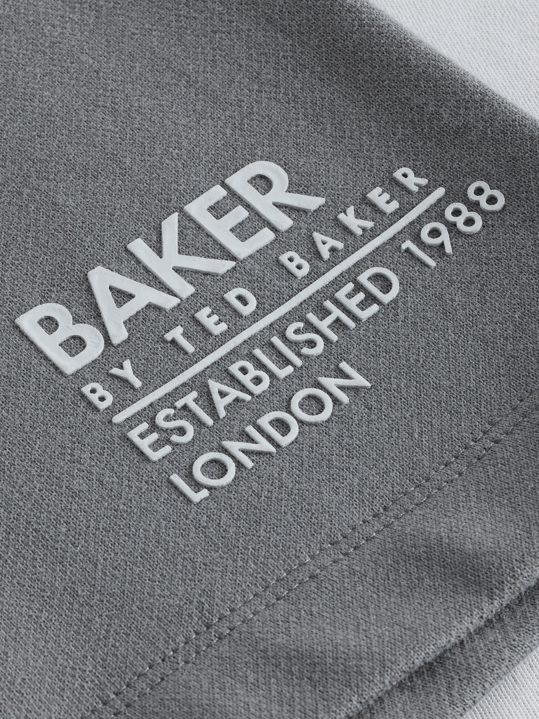 Baker by Ted Baker Oversized Tonal Graphic T-Shirt and Shorts Set