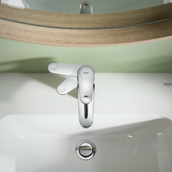 Grohe Wastafelmengkraan Swift S-size Push Open Chroom