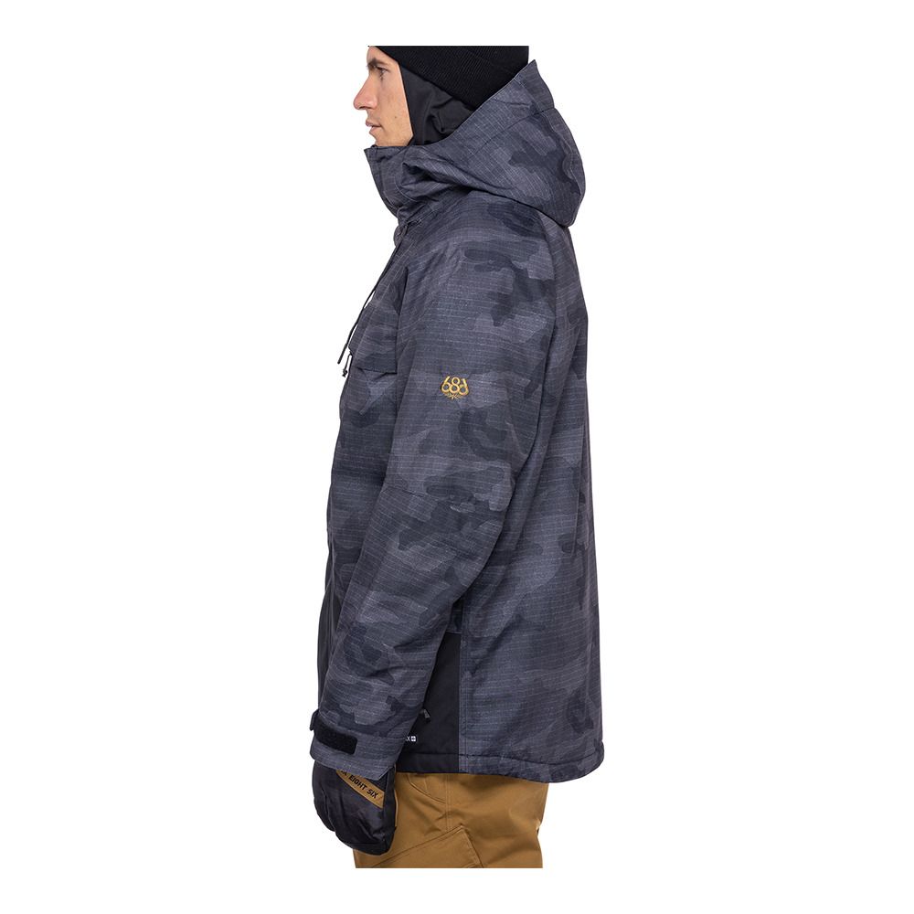 686 GEO - Veste ski Homme black camo clrblk