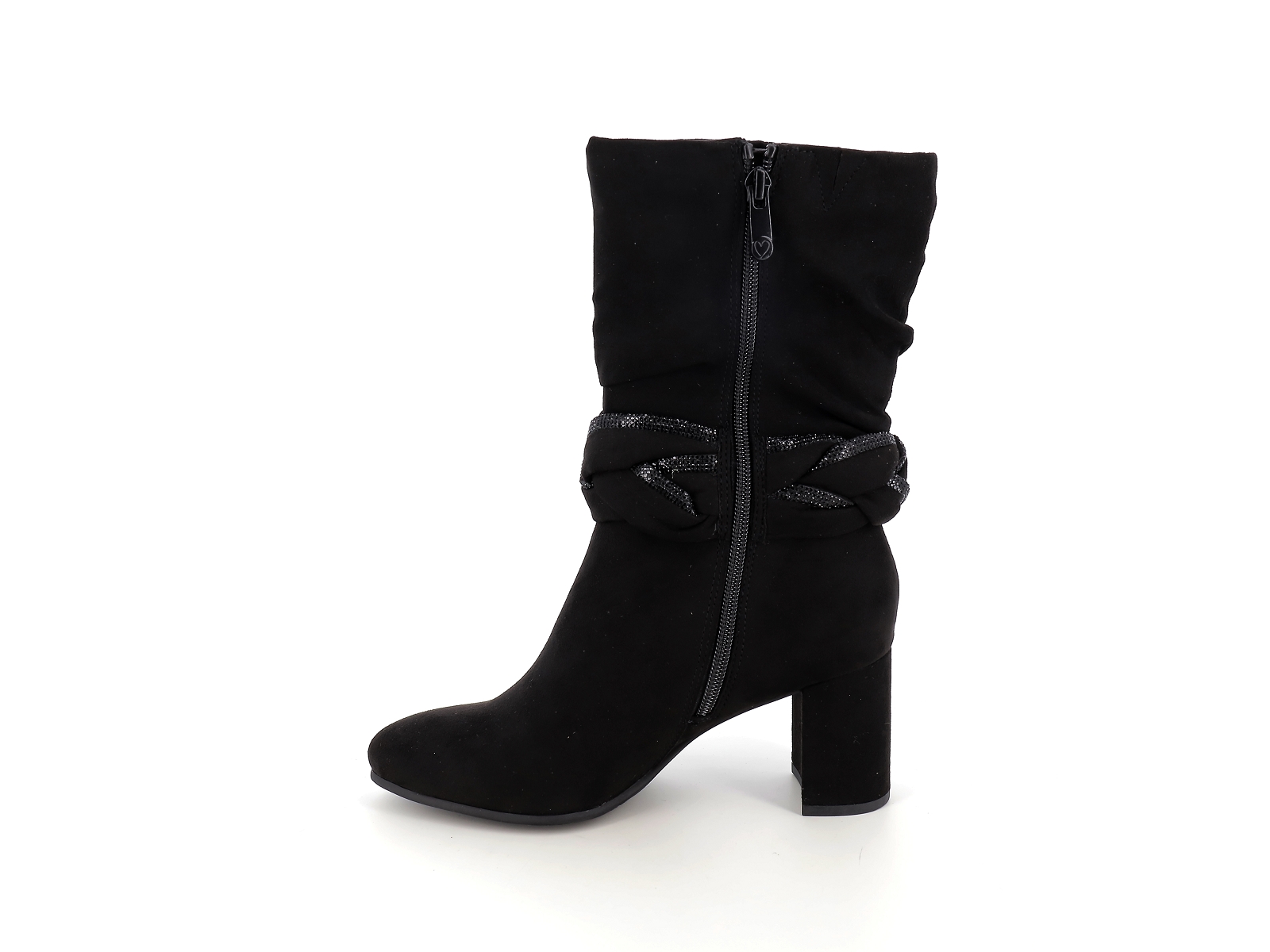 Marco tozzi-25309 Synthétique Velours Noir