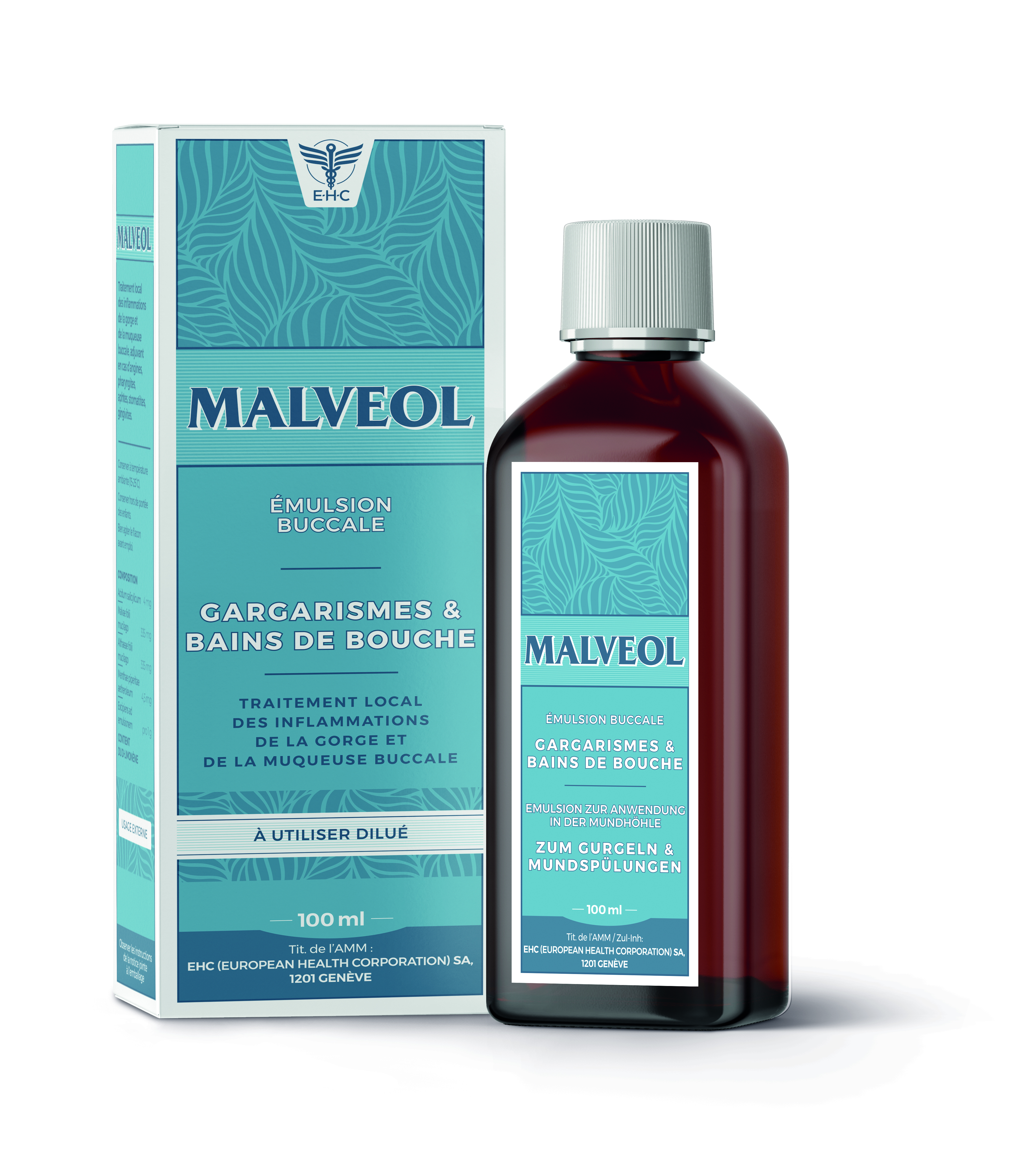 MALVEOL Emuls Fl 100 ml<br>100 ml, Flasche, Gurgellösung