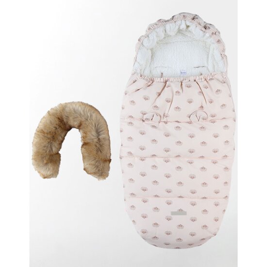 Mix & Match Chancelière en toile étanche   Powder Pink        de               Noukies