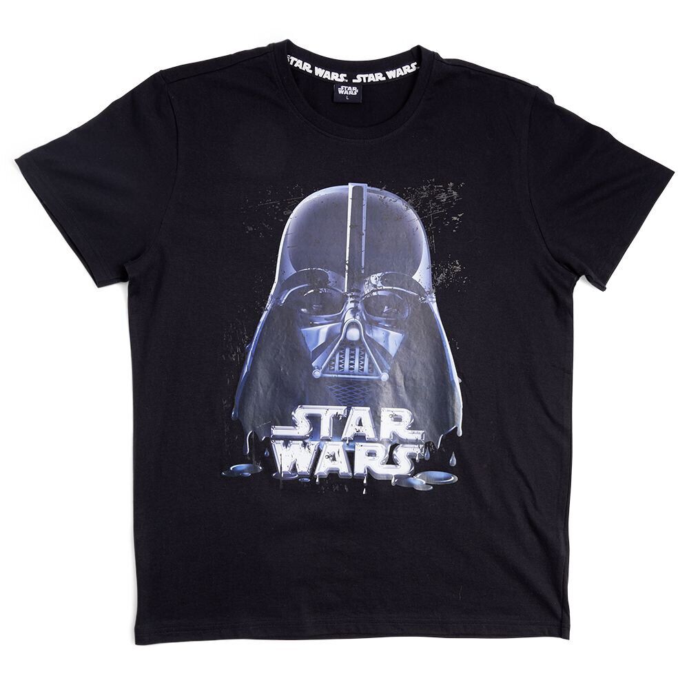 T-shirt Star Wars Dark Vador coton noir