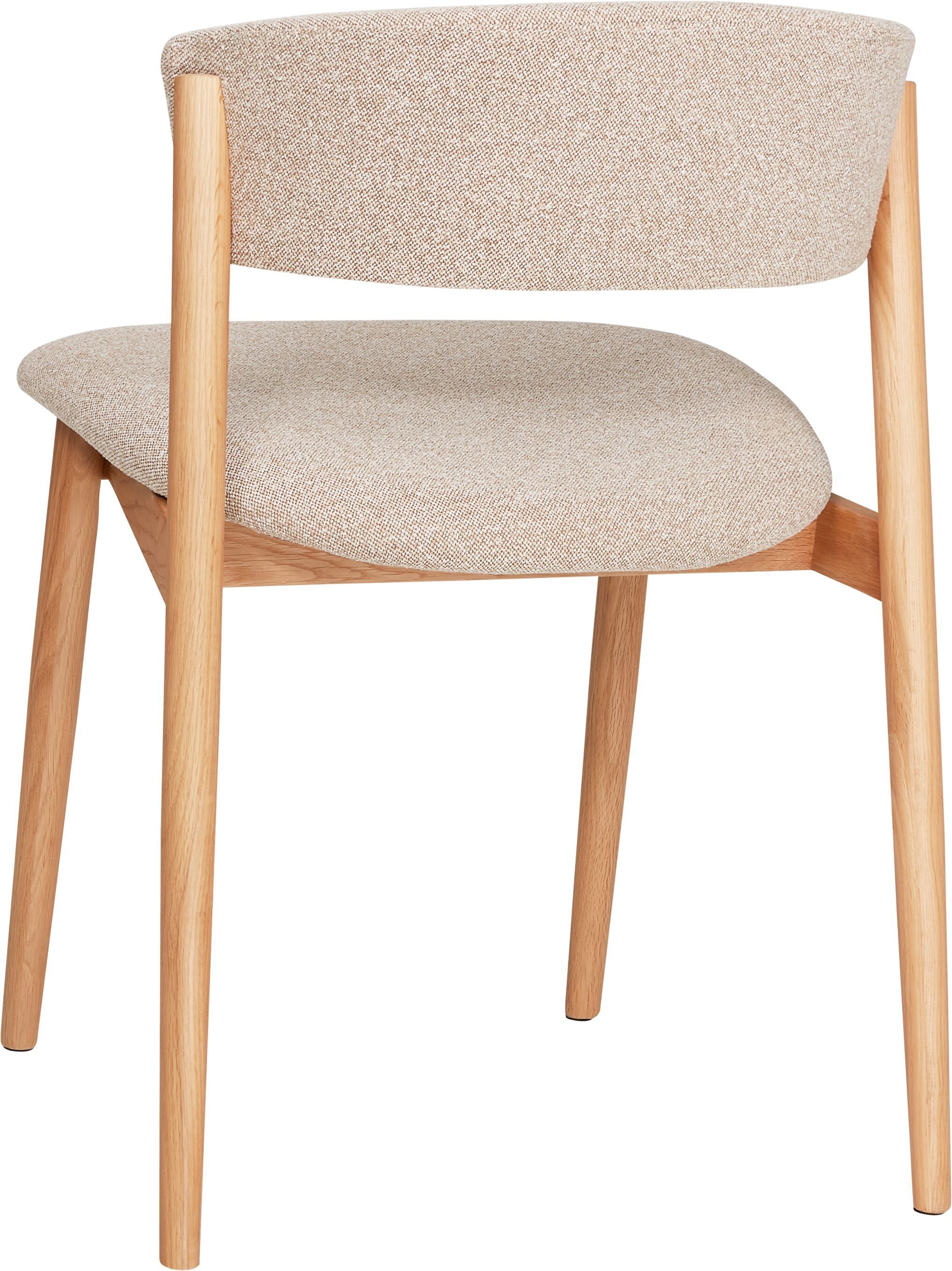 ADIRA Stuhl - Natur / B: 53.5 cm x T: 50.4 cm x H: 78.0 cm