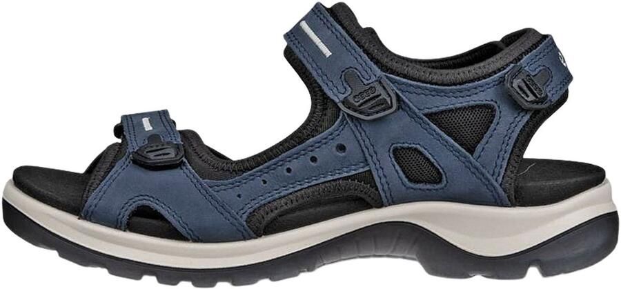 ECCO Women's Offroad Yucatan Sandal Sandalen blauw zwart