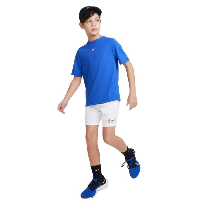 Nike Junior T-shirts Dri-FIT Multi Short Sleeve Tee Blå