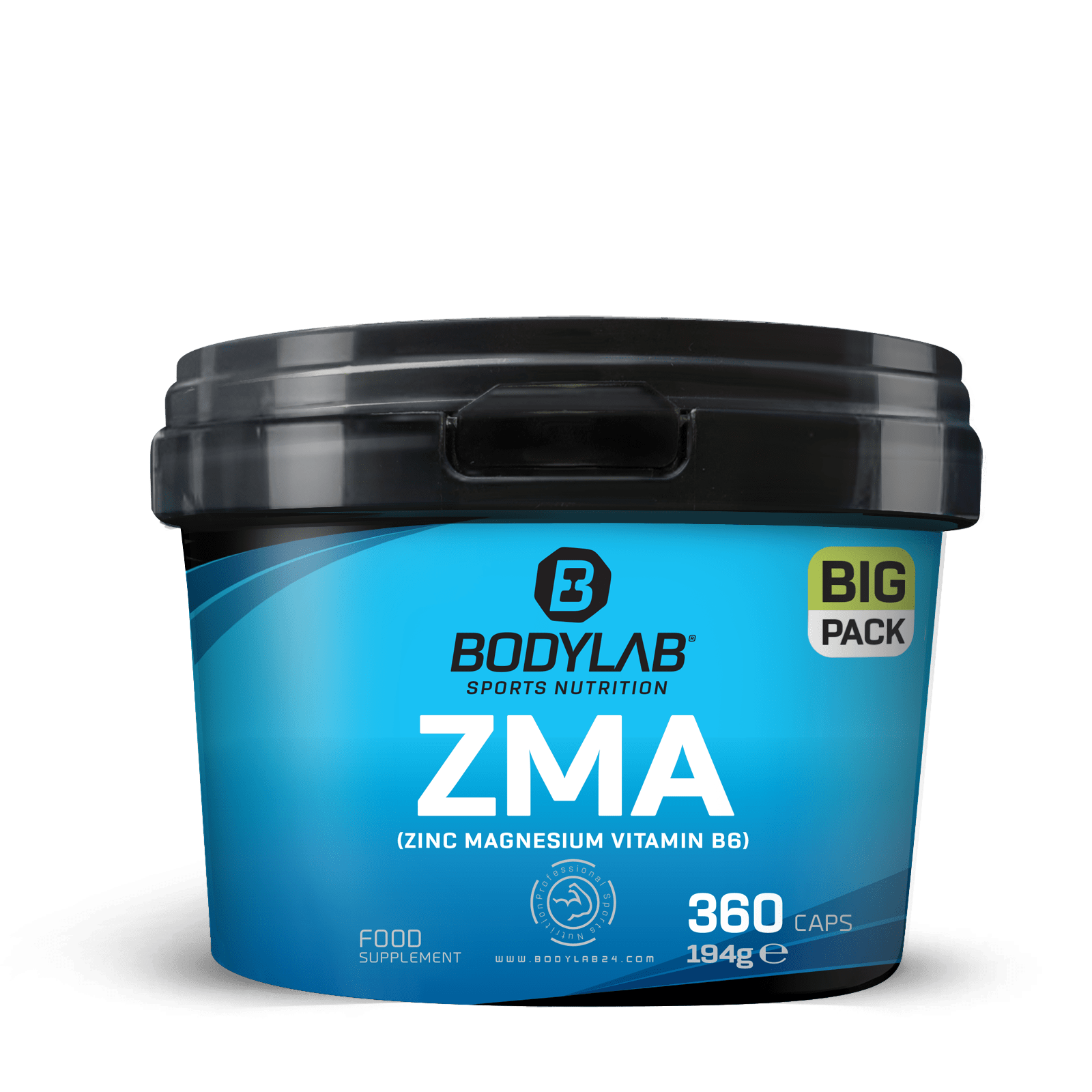 BIG PACK ZMA - Zink-Magnesium-Vitamin B6 (360 Kapseln)