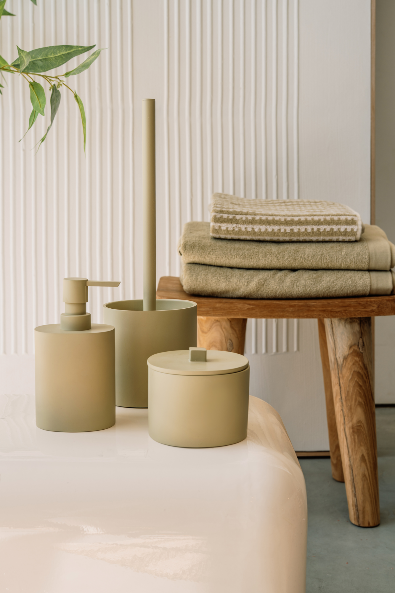 Toiletborstel soft terracotta