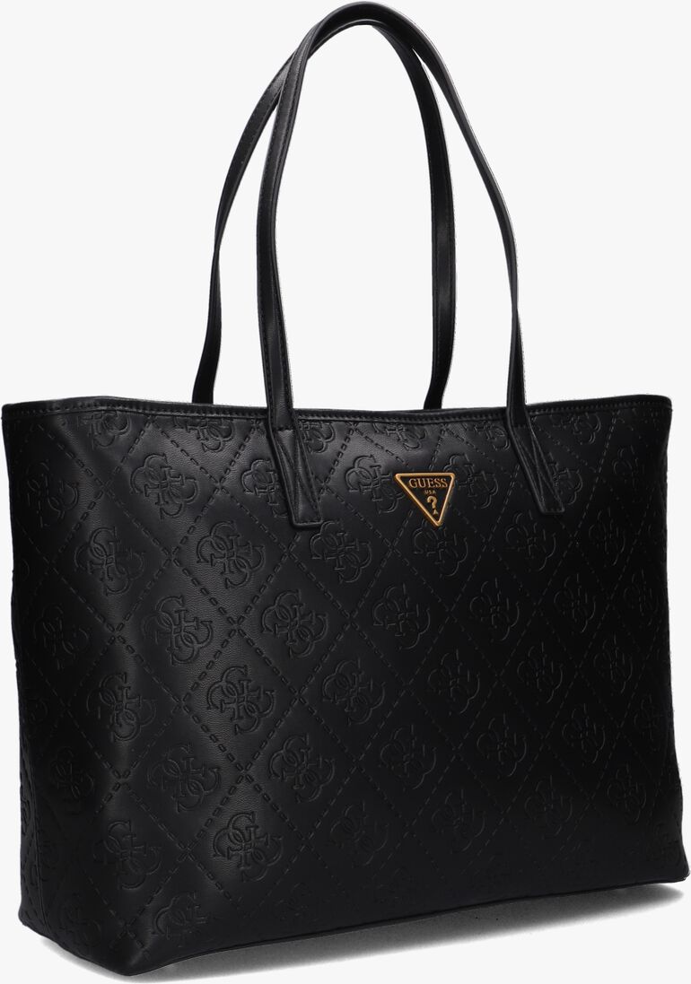 GUESS zwarte guess schoudertas power play large tech tote