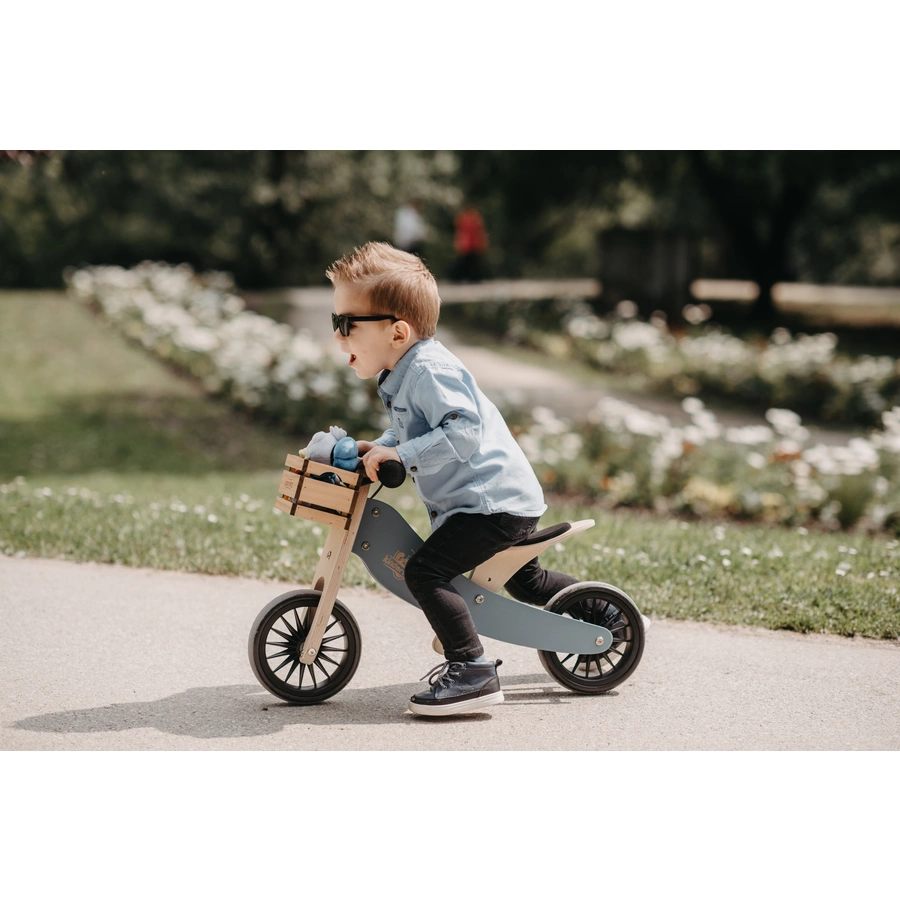 Kinderfeets® 2-in-1 Dreirad Tiny Tot Plus, blau