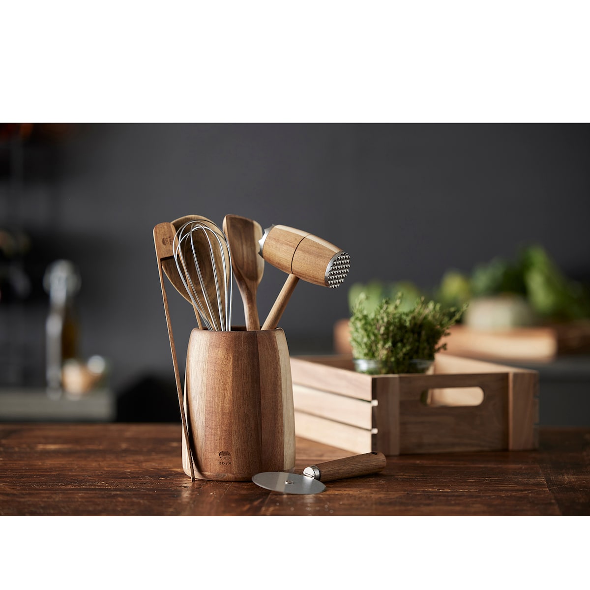 HOLM Meat hammer 29.9 x 10.5 x 5.4 cm Nature