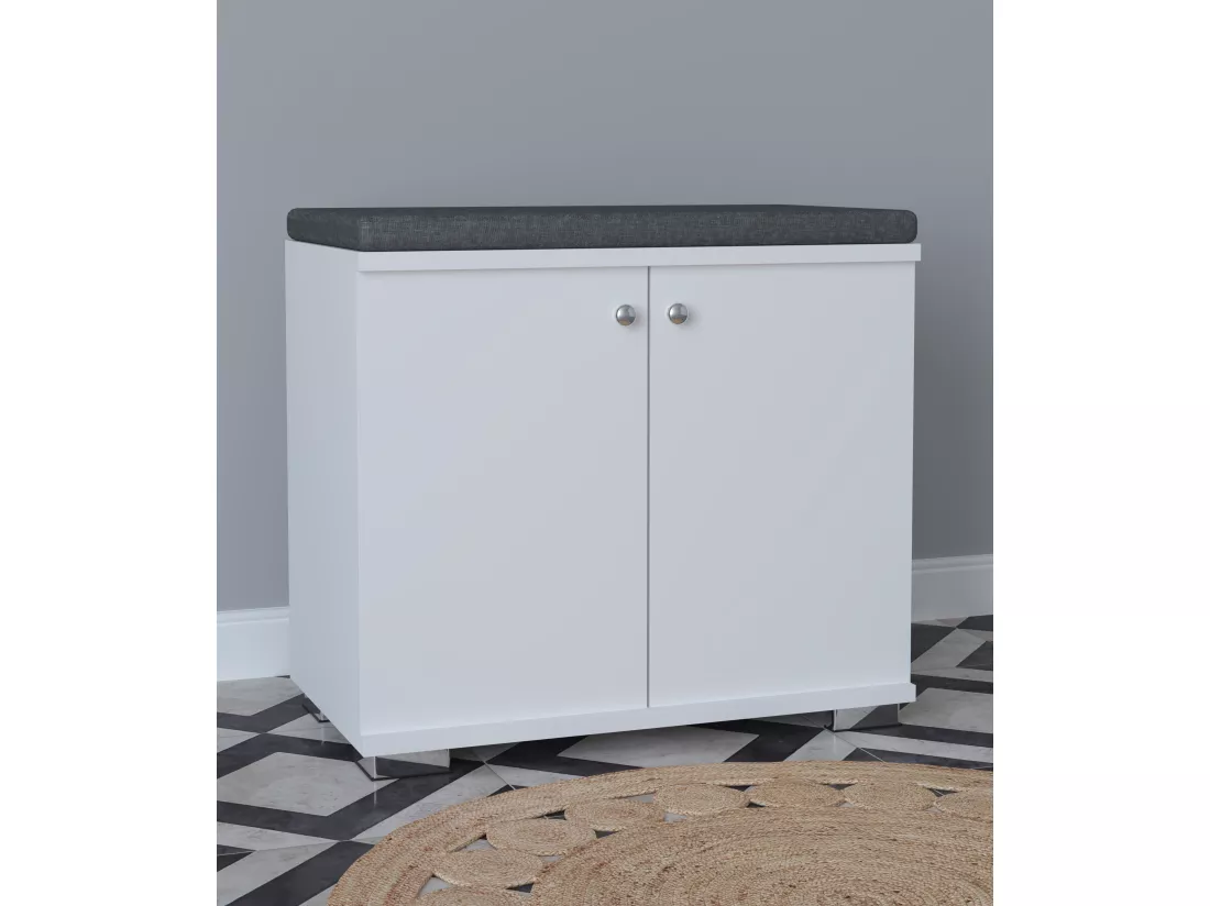 Armoire à chaussures en bois Banc Gados S