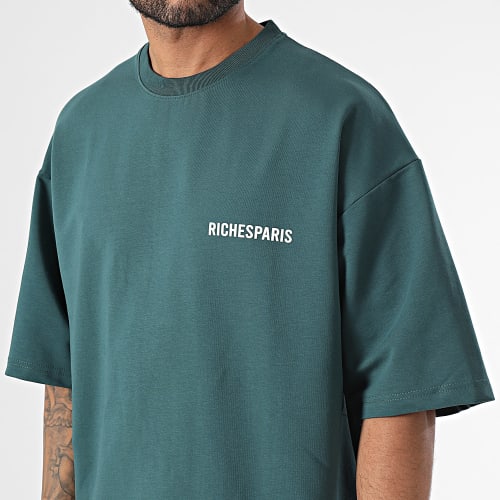 Tee Shirt Oversize Bleu Pétrole