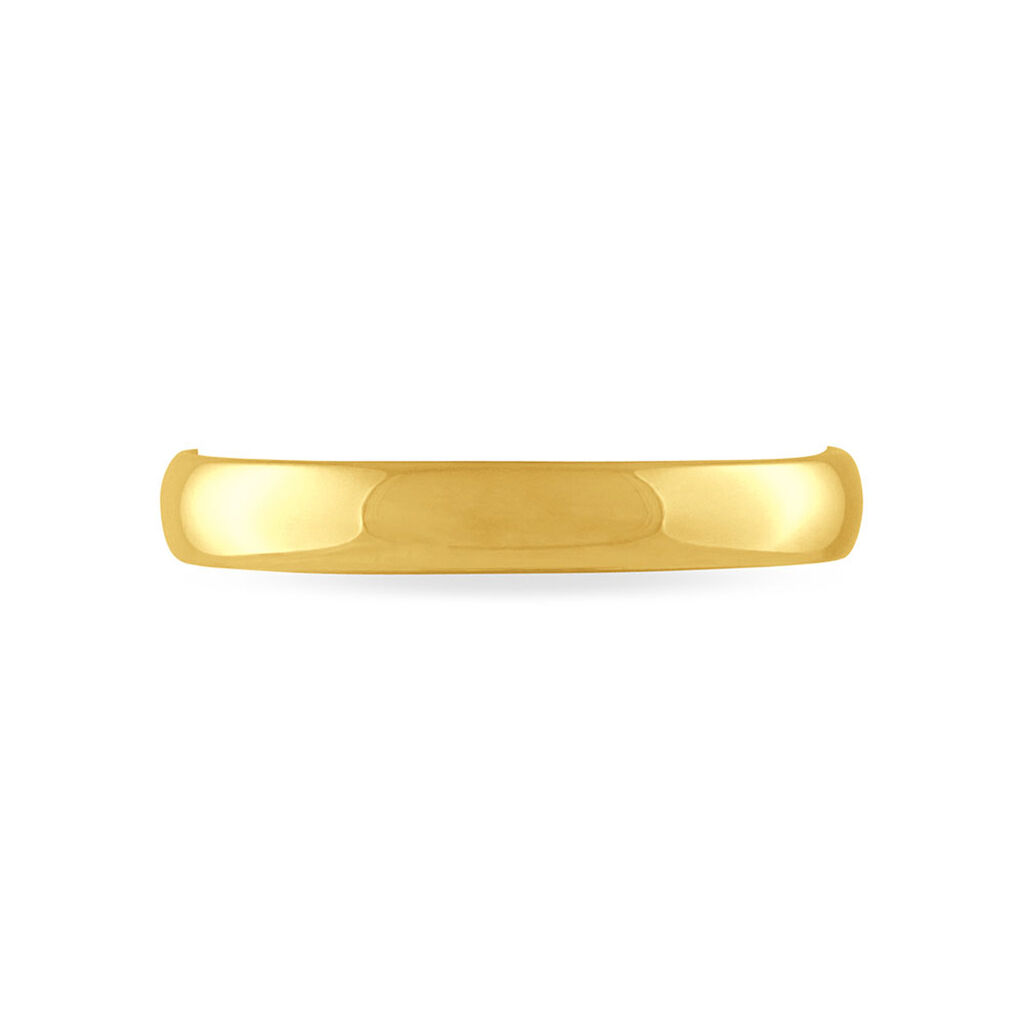 Alliance Meredithe Demi Jonc Classique Or Jaune
