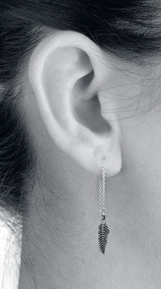 Plume | etNox Boucles d'oreilles