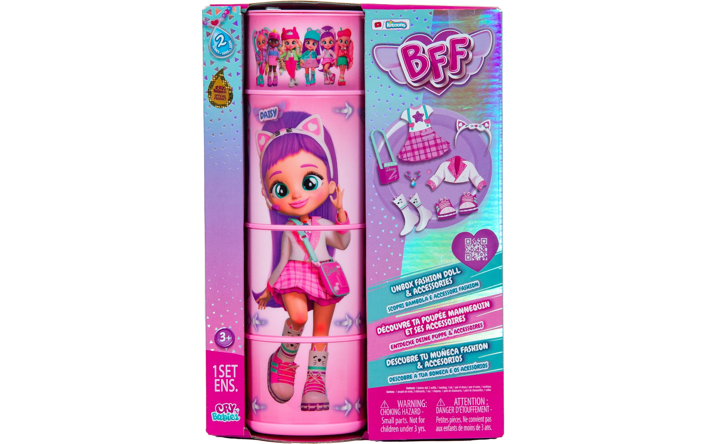 Puppe Cry Babies – BFF Series 2 DaisyFashion-Puppe mit Zubehör