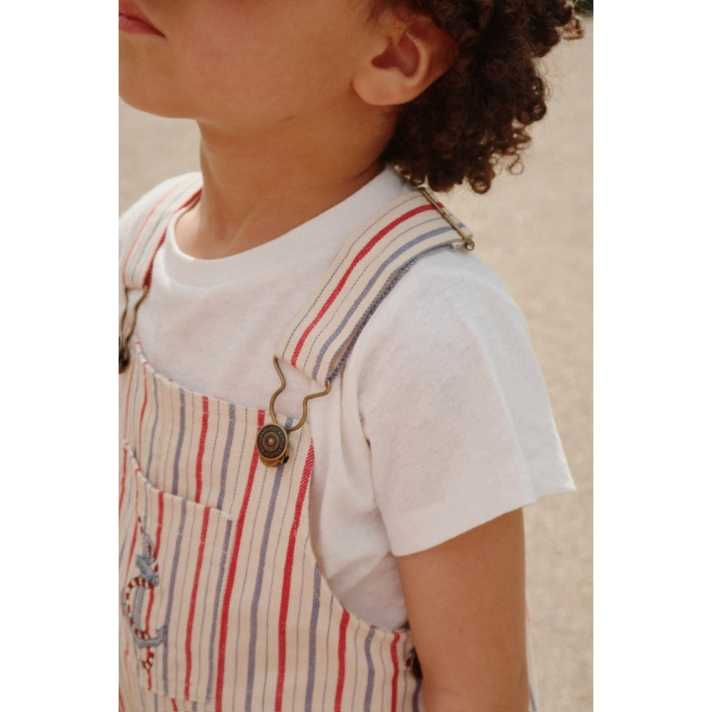 Køb Konges Sløjd Antique Stripe Marlon Overall GOTS