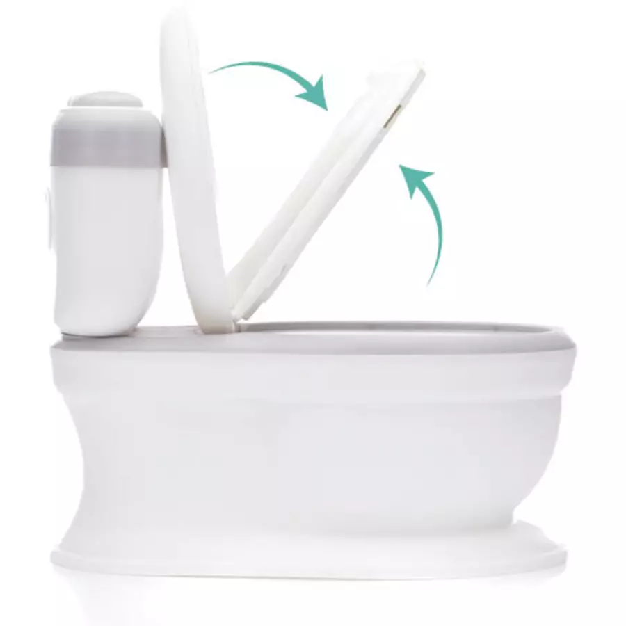 fillikid Töpfchen Mini Toilette Marlin grau  weiß