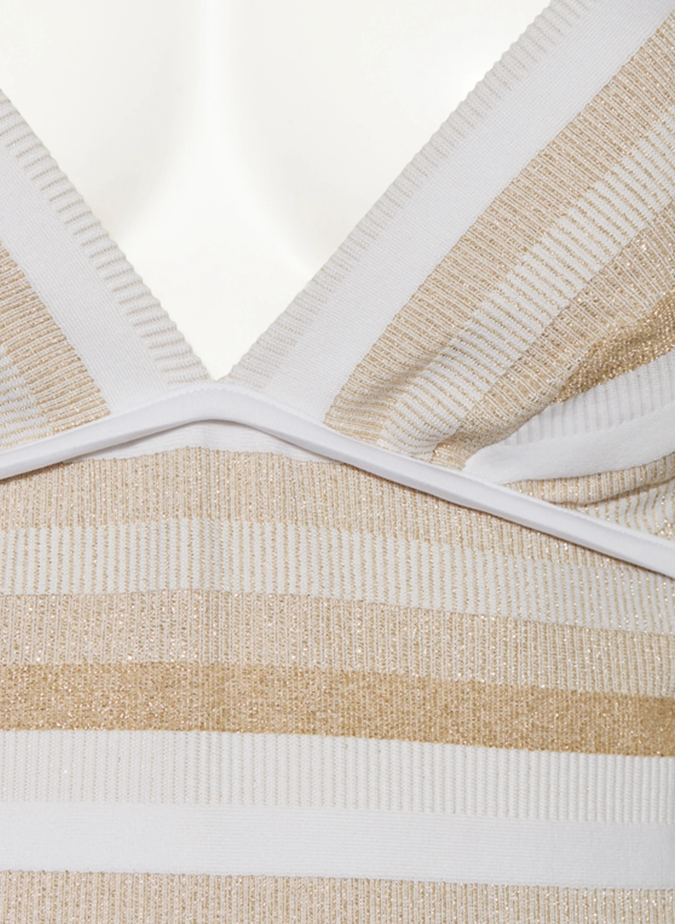 Max Mara BEACHWEAR Neckholder-Badeanzug CARINA mit Glitzergarn