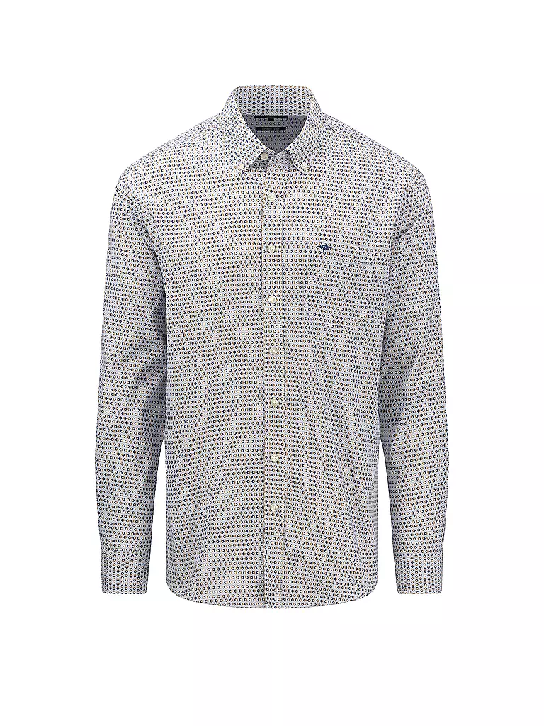 FYNCH HATTON Hemd Casual Fit blau