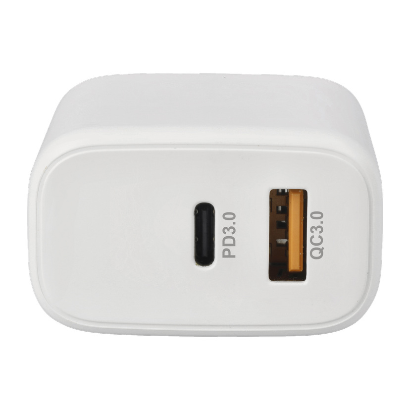Lader USB-A + USB-C 45 W 5V/3A 110/230 V