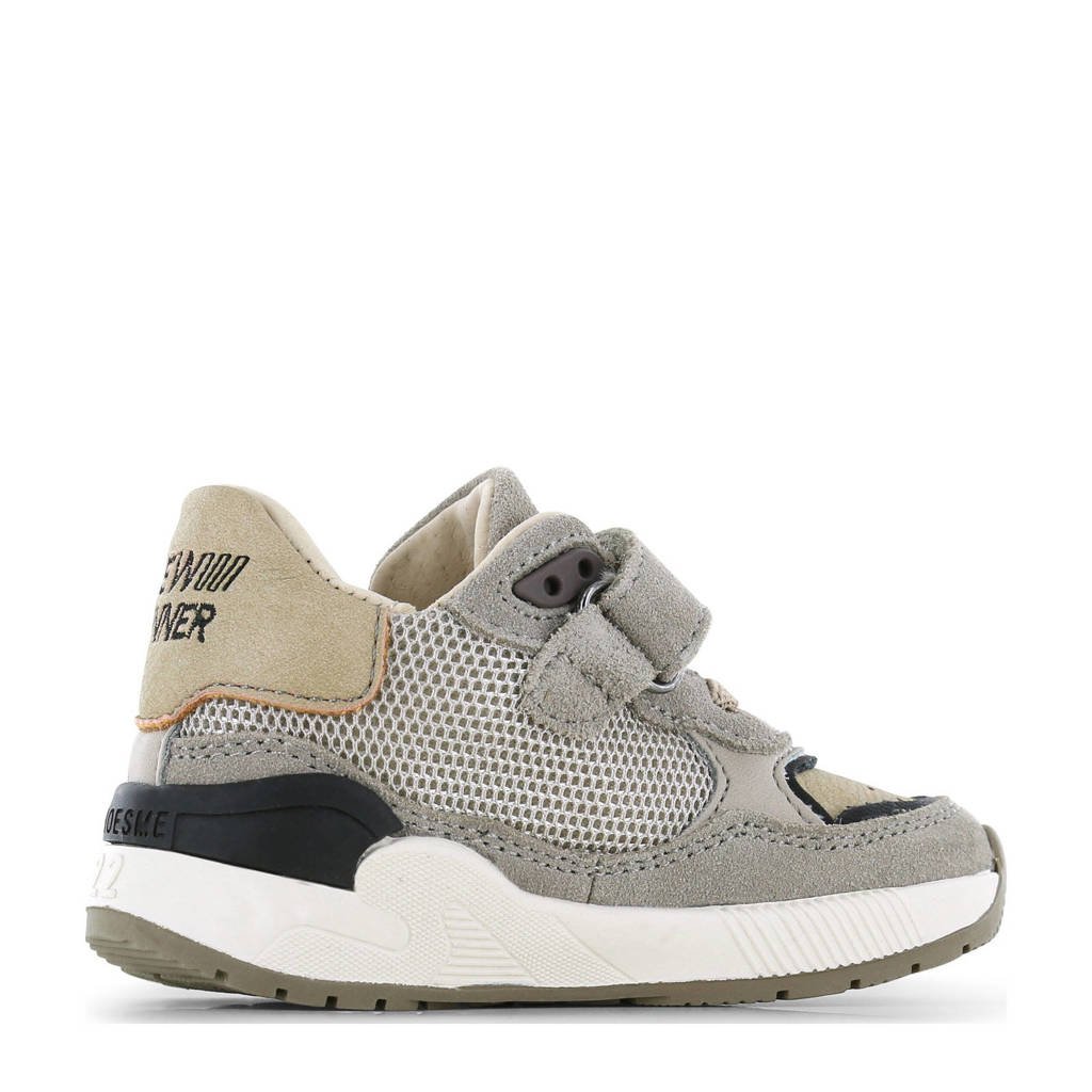 Shoesme suède sneakers taupe