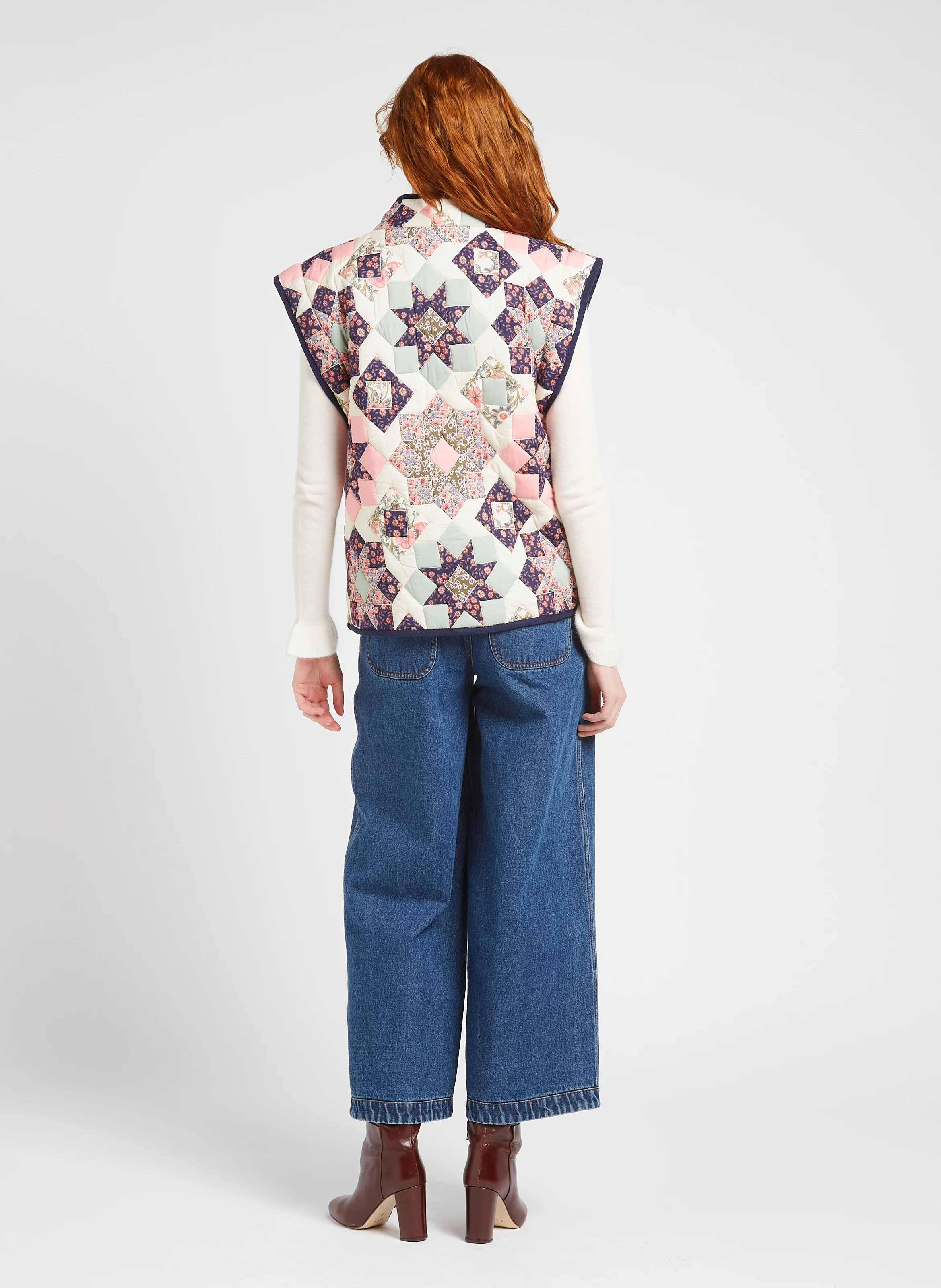 NELIANA - Veste patchwork en coton | Multicolore