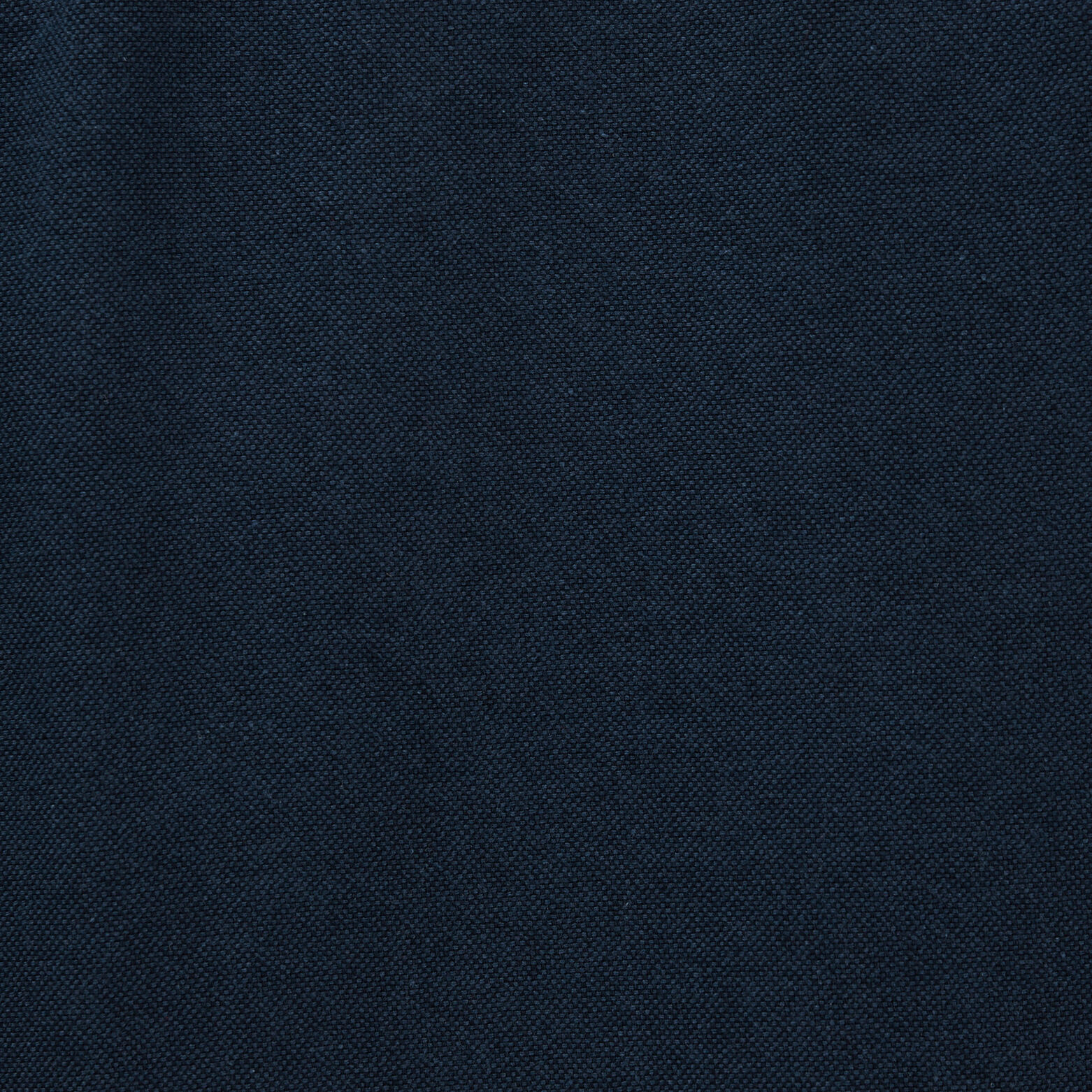 Bermuda uni en coton lin Bleu foncé