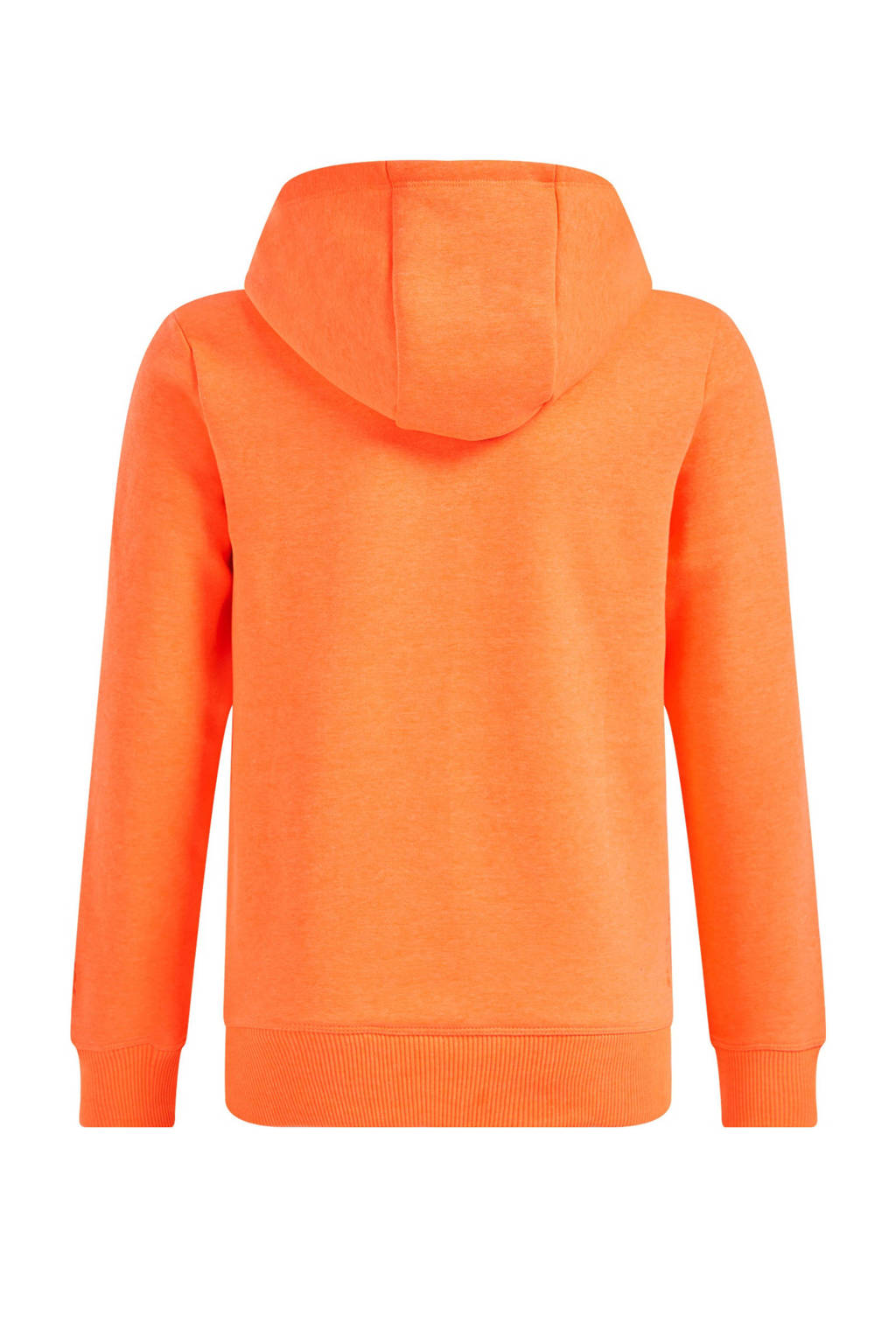 WE Fashion unisex hoodie oranje