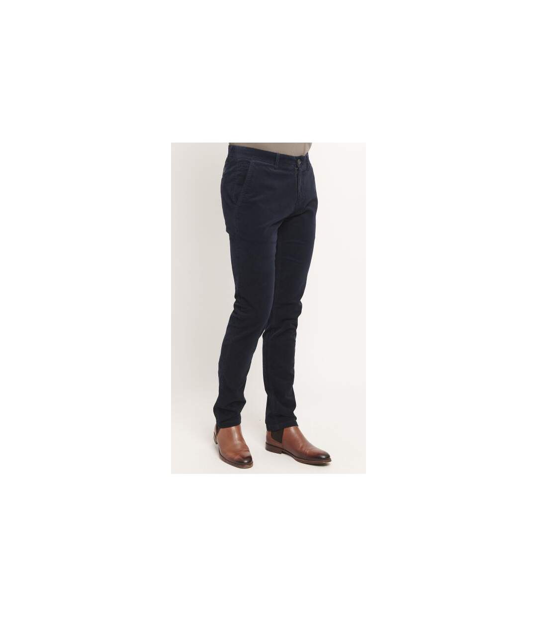 Pantalon chino velours cotelé
