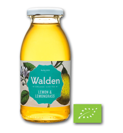 Walden Ice tea lemon lemongrass bio (250 ml)