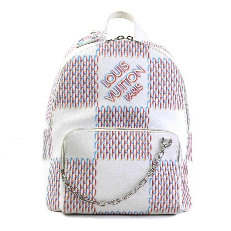 Louis Vuitton Vintage Louis Vuitton Backpack White