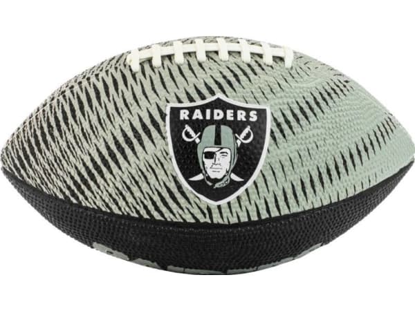 Wilson Wilson NFL Team Tailgate Las Vegas Raiders Jr Ball WF4010017XBJR szary 7