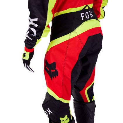 Pantalon cross Fox 180 - BALLAST 2024 - Noir / Rouge