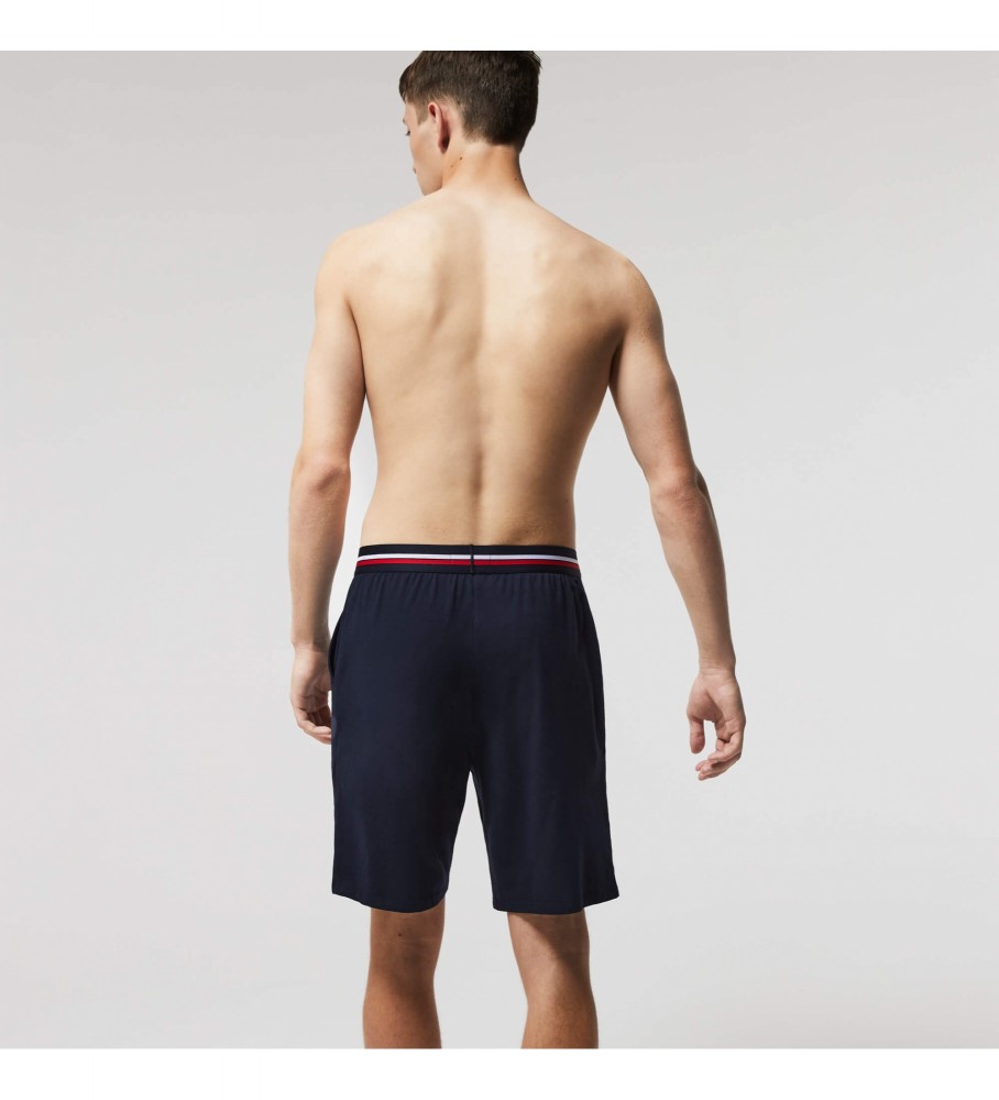 Lacoste Shorts de pijama Cintura Tricolor marino