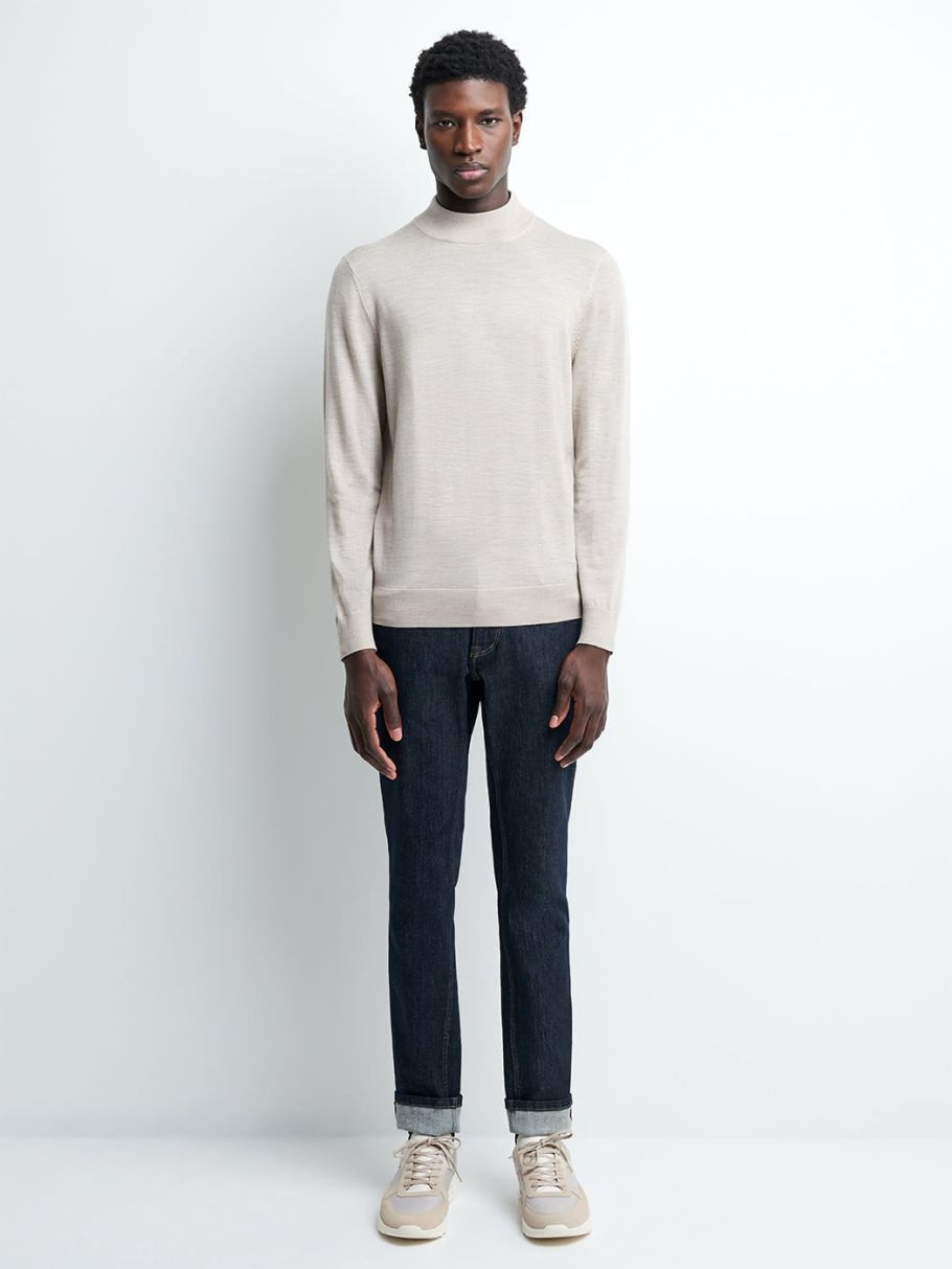 Jean xslim en coton élasthane brut