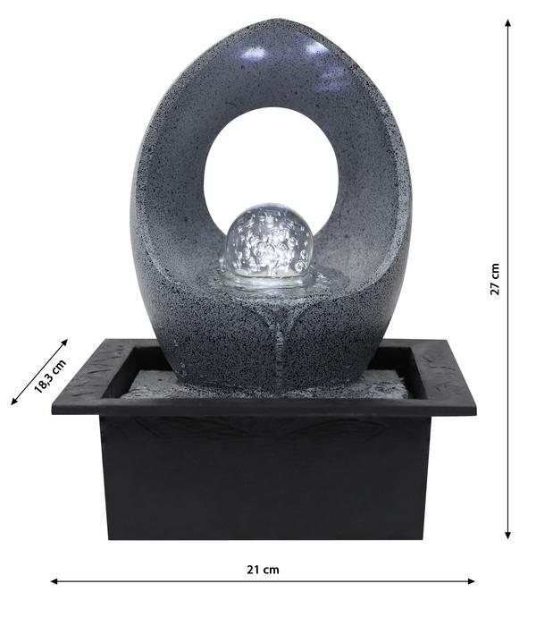 Dehner Polyresin-Zimmerbrunnen Pua