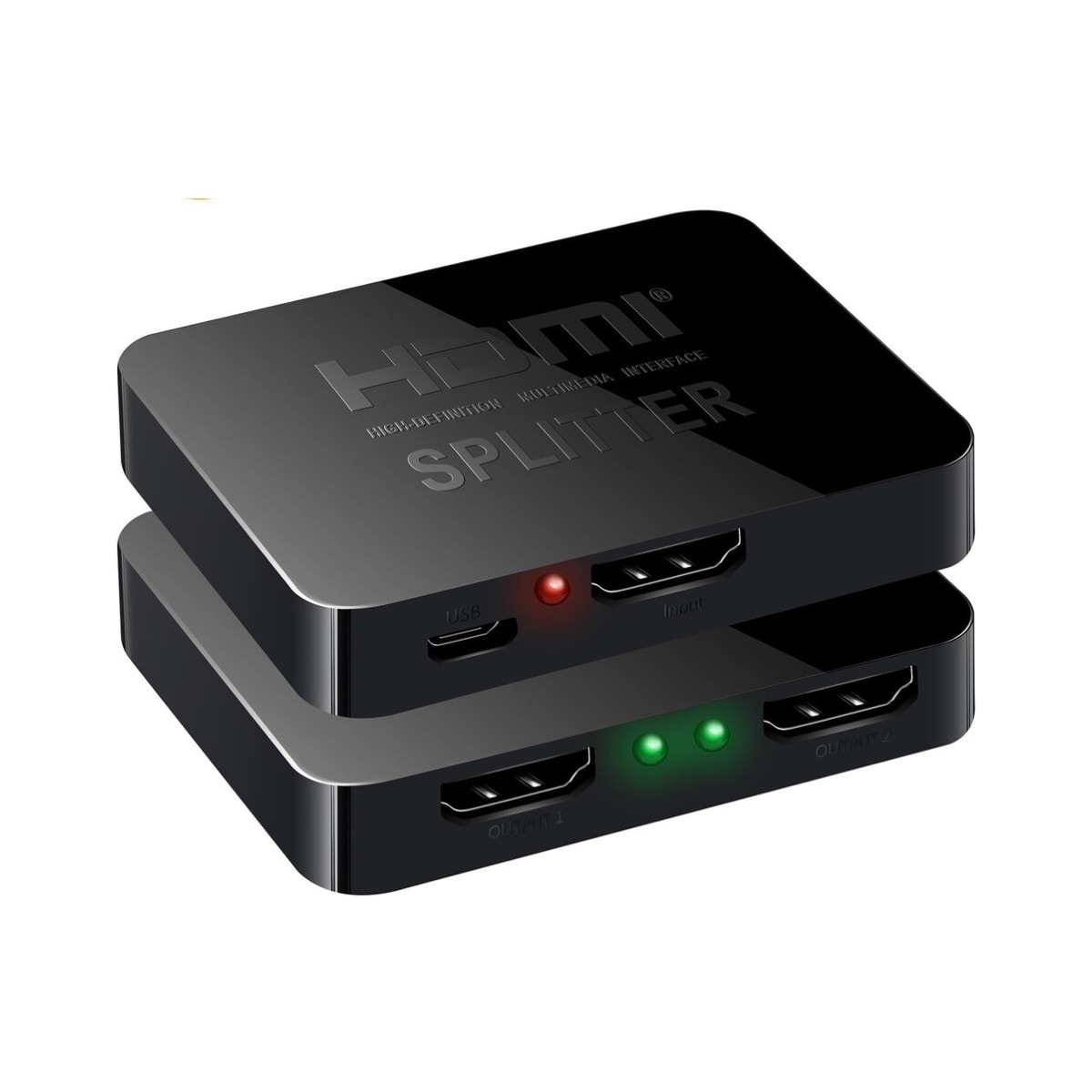 HDMI Splitter for to porter - 3D og 4K