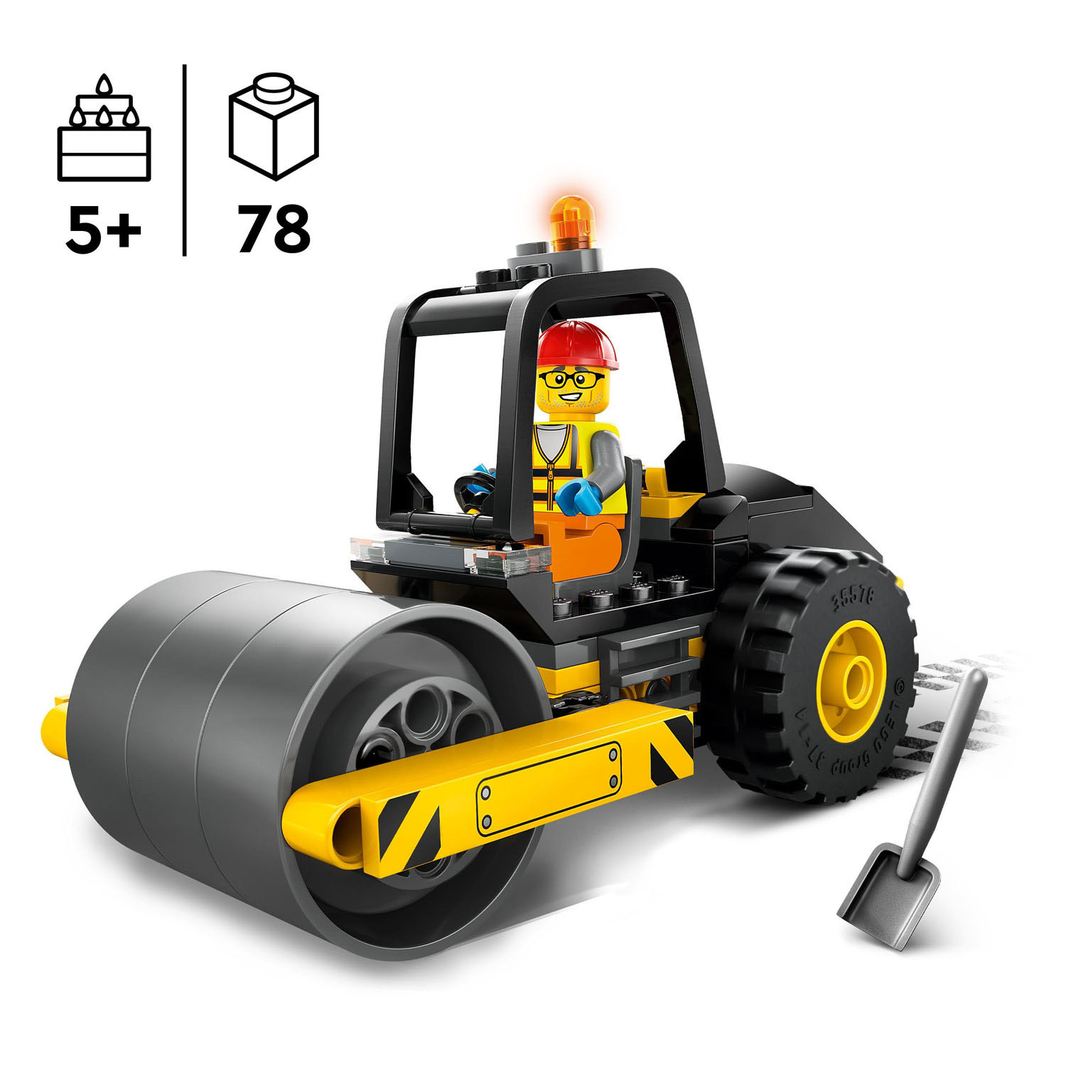 LEGO City 60401 Stoomwals