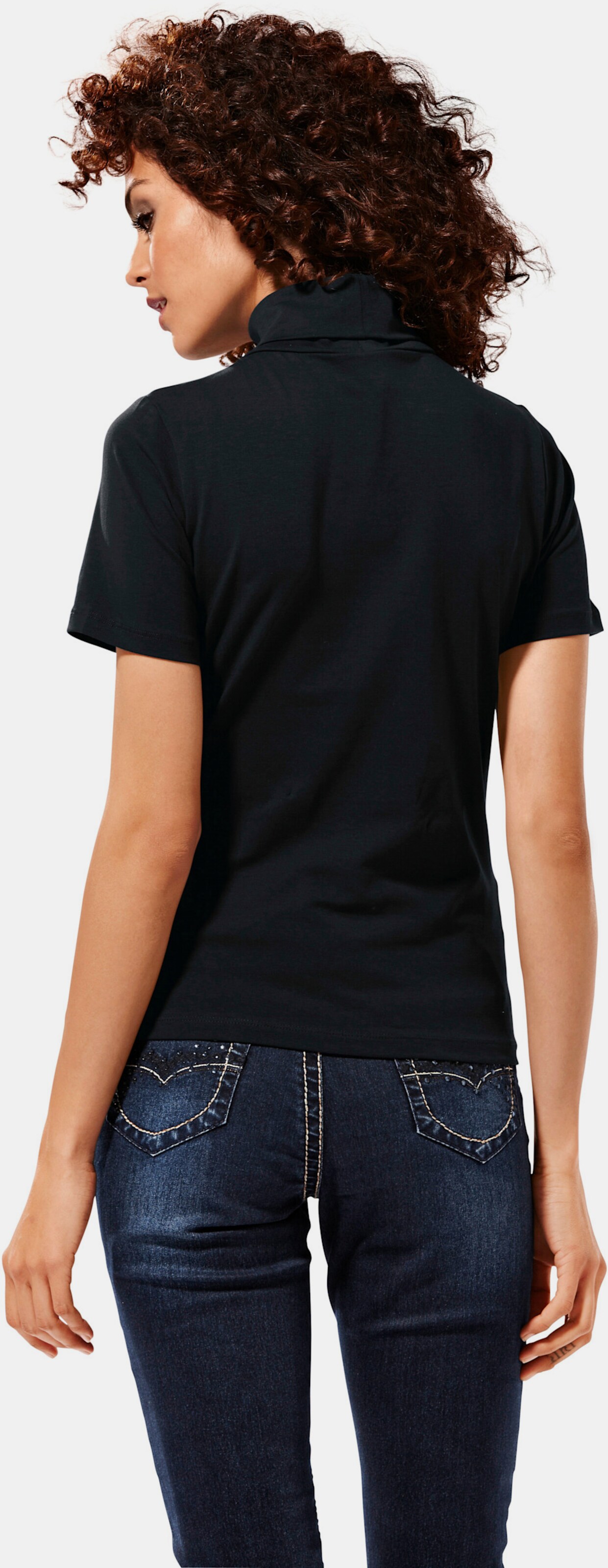 Rollkragen-Shirt