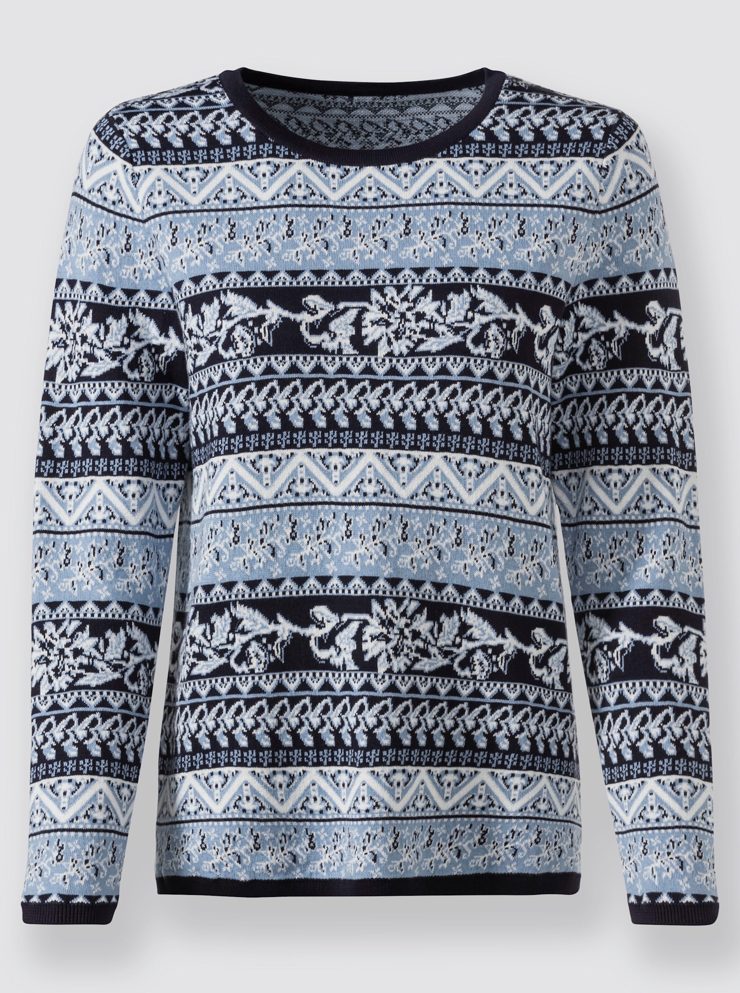 Jacquardpullover