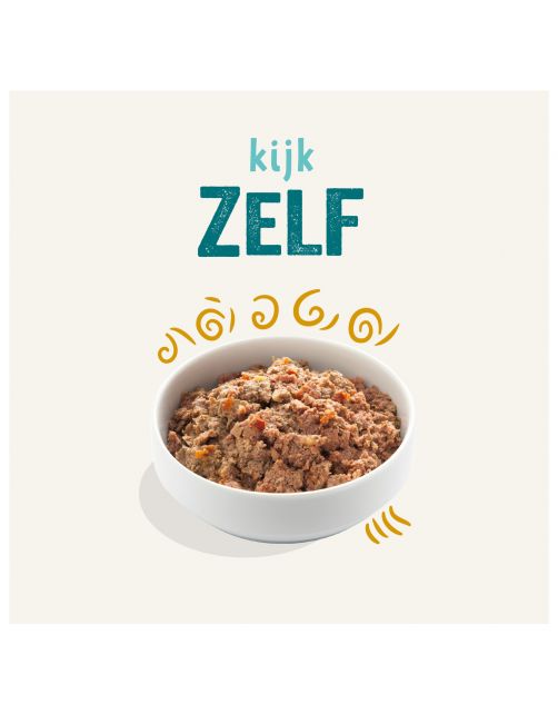 Edgard&Cooper Kuipjes Multipack Adult Chicken Game Lamb - Hondenvoer - Kip Wild Lam 6x100 g